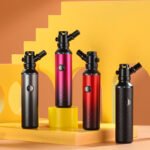 Original ANIX AQUARIUS Wax Quartz Vaporizer 1100mah battery Smoking Utensils With Adjustable Voltage Arabian Dry Herb Vaporizer