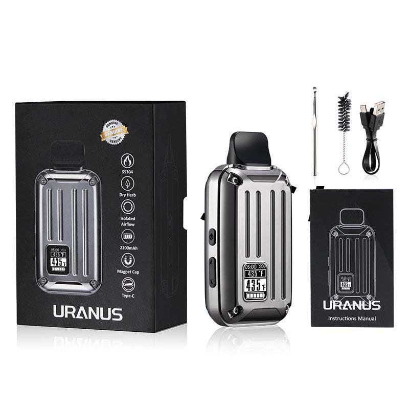 Original ANIX Uranus Dry Herb Vaporizer Portable Steam Machine -2200mAh Battery With OLED Digital Display And Long Battery Life Dry Herb Vaporizer - Image 2