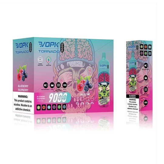 VOPK Tornado 9000 Puffs Disposable Vape 18ml Pre-filled Puff 9k Vapes - Image 15
