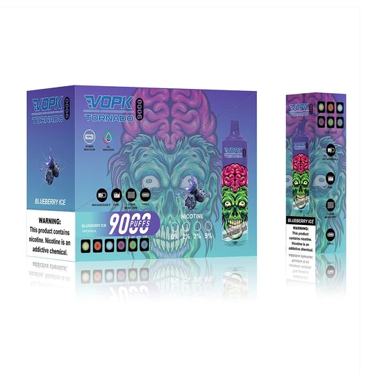 VOPK Tornado 9000 Puffs Disposable Vape 18ml Pre-filled Puff 9k Vapes - Image 6