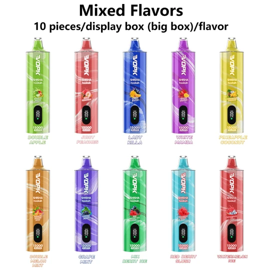 VOPK Shisha Hookah 15000 Puffs Disposable Vape Puff 15K DTL Vaper Pen - Image 4