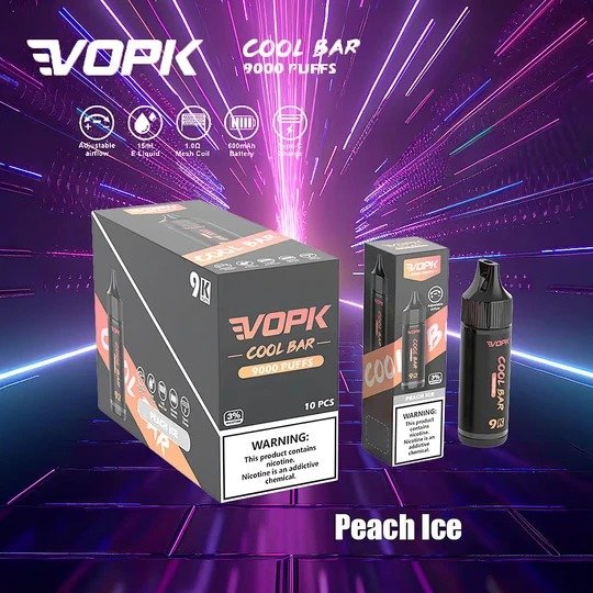 VOPK Cool Bar 9000 Puffs Disposable Vape Puff 9k Vaper pen - Image 5